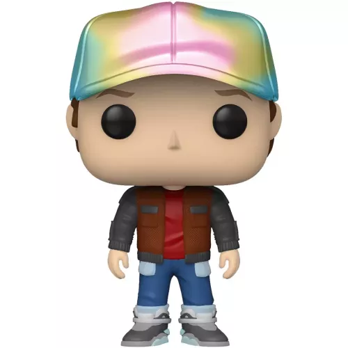 Funko Pop! Marty in Future Outfit #962 Metallic Back to the Future